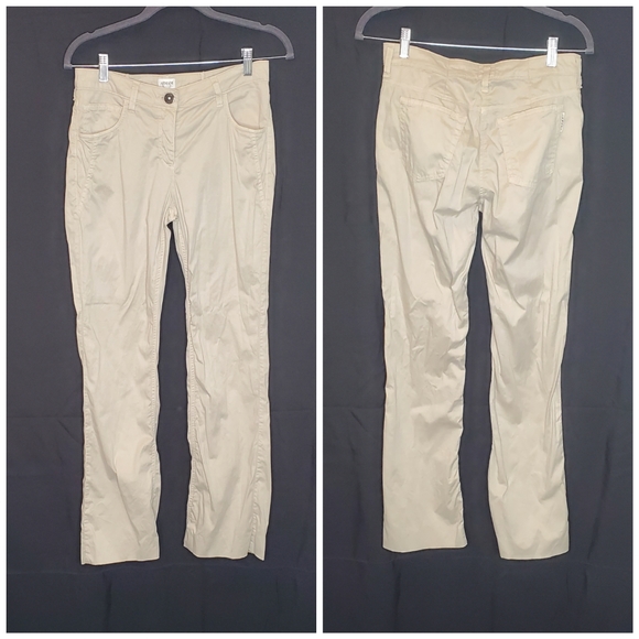 Armani Collezioni Pants - ❤️‍ VINTAGE Armani Collezioni 90s Designer Beige Casual Pants ~ estimated size 4